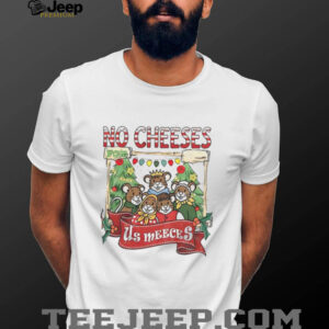 Mice No Cheeses For Us Meeces Muppet Christmas Carol shirt