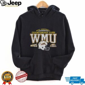 Mid American Conference WMU Western Michigan Broncos football 2025 shirt