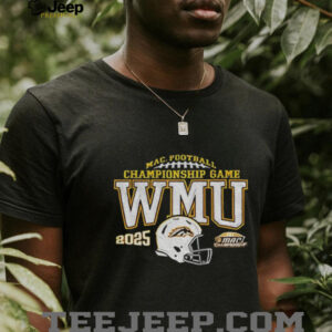 Mid American Conference WMU Western Michigan Broncos football 2025 shirt