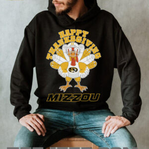 Missouri Tigers Happy Thanksgiving Turkey TShirt