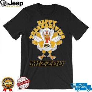 Missouri Tigers Happy Thanksgiving Turkey TShirt