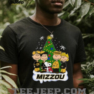 Mizzou Peanuts Christmas T Shirt