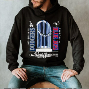 Mlb World Series 2025 Dodgers vs Blue Jays Changeup Matchup T Shirt Mlb World Series 2025 Dodgers vs Blue Jays Changeup Matchup T Shirt