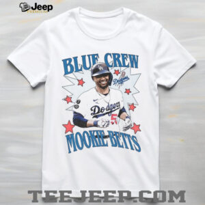 Mookie Betts Blue Crew Los Angeles Dodgers Baseball players World Series 2025 shirt