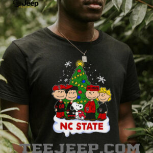 NC State Wolfpack Peanuts Christmas Tree Shirts