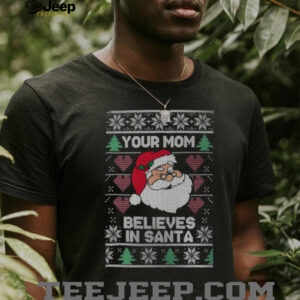Naughty Santa Claus Ho Ho Ho Christmas Sweater Unisex