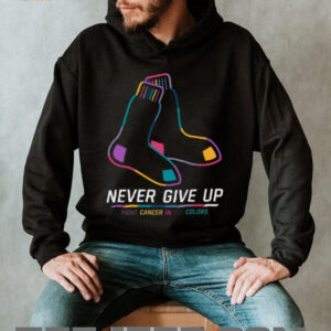 Never Give Up Fight Cancer in All Colors T Shirt
