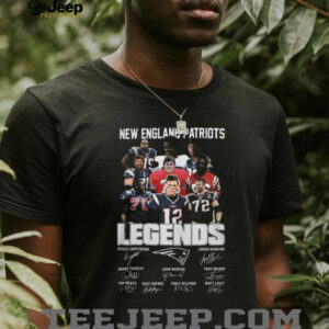 New England Patriots Legends Signatures T Shirt