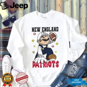 New England Patriots NFL x Super Mario Bros Mashup T Shirt