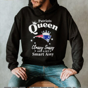 New England Patriots Queen Classy Sassy And A Bit Smart Assy NFL shirt