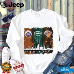 New York City Sports Team Mashup T Shirt New York City Sports Team Mashup T Shirt