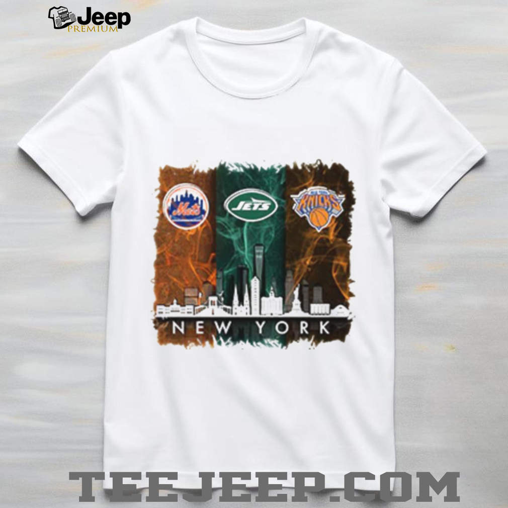 New York City Sports Team Mashup T Shirt New York City Sports Team Mashup T Shirt