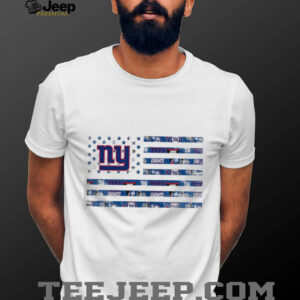 New York Giants Distressed Flag T Shirt