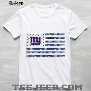 New York Giants Distressed Flag T Shirt