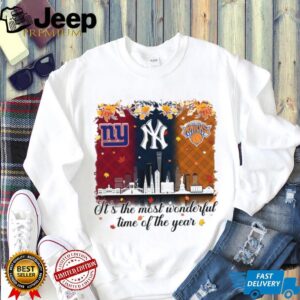 New York Sports Fan Autumn T Shirt New York Sports Fan Autumn T Shirt