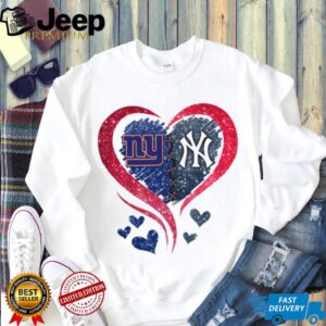 New York Sports Heartbeat T Shirt New York Sports Heartbeat T Shirt