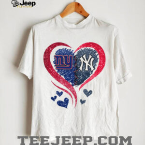 New York Sports Heartbeat T Shirt