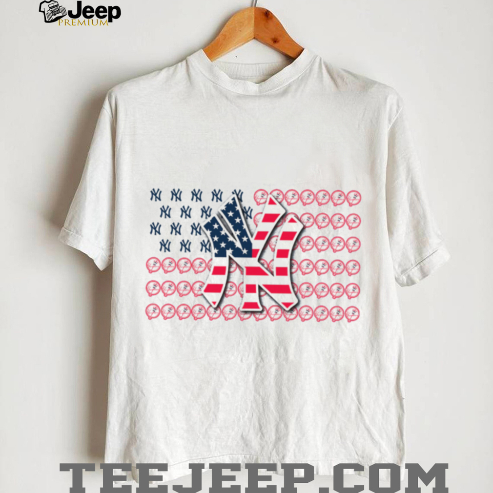 New York Yankees American Flag Logo T Shirt New York Yankees American Flag Logo T Shirt