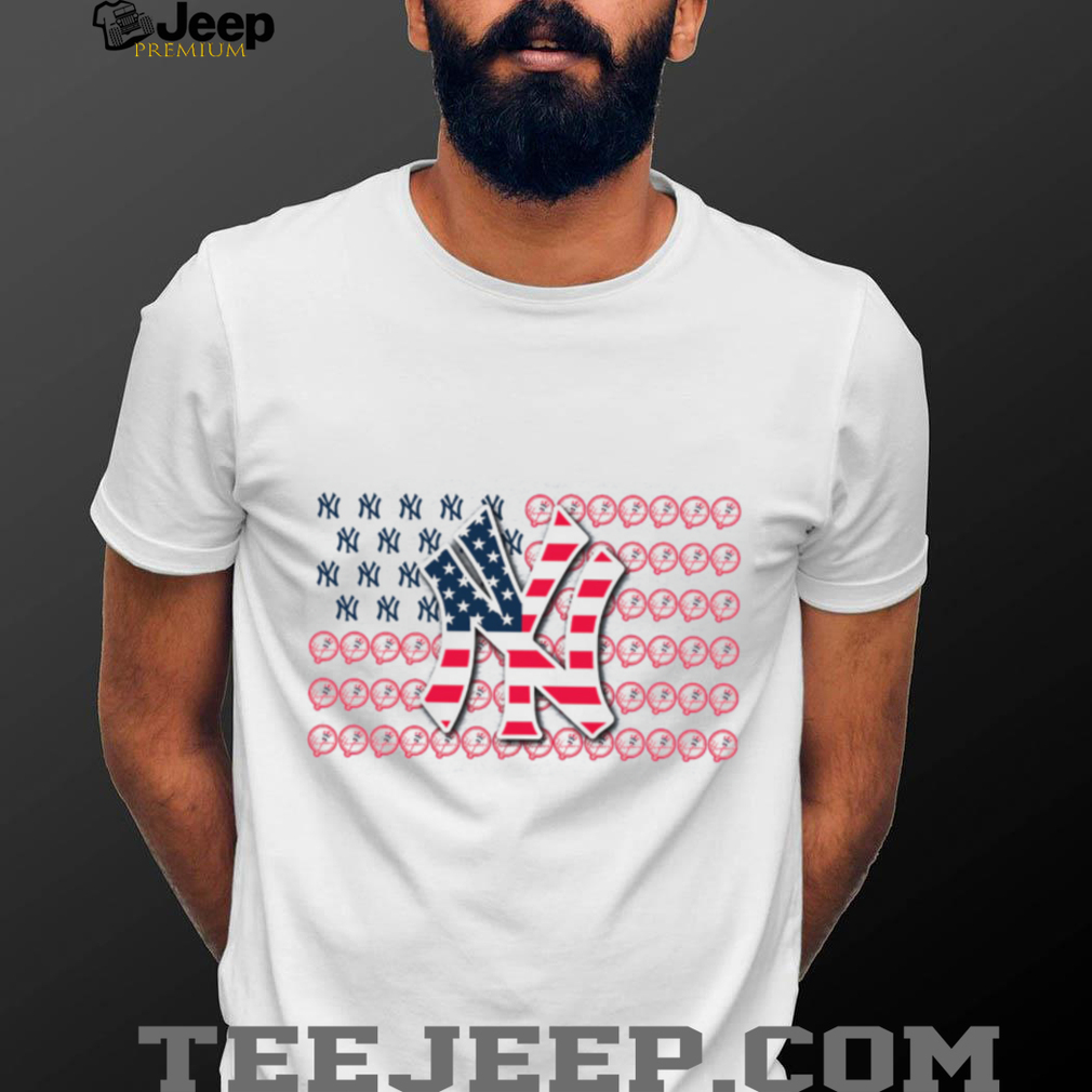 New York Yankees American Flag Logo T Shirt New York Yankees American Flag Logo T Shirt