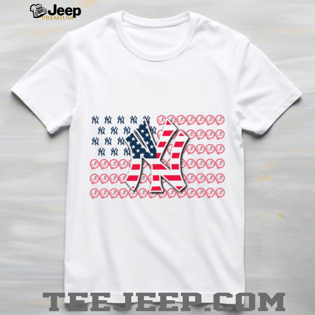 New York Yankees American Flag Logo T Shirt New York Yankees American Flag Logo T Shirt