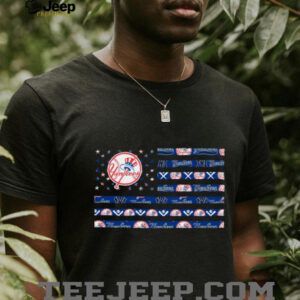 New York Yankees American Flag T Shirt