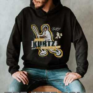 Nick Kurtz Oakland Athletics 2025 American League Rookie of the Year signature shirt
