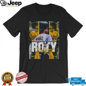 Nick Kurtz Oakland Athletics is the American League Rookie of the Year poster signature shirt Nick Kurtz Oakland Athletics is the American League Rookie of the Year poster signature shirt