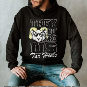 North Carolina Tar Heels NCAA they not like us shirt