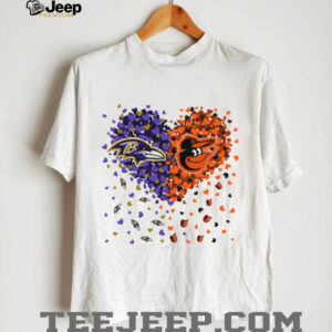 Official Baltimore Ravens X Baltimore Orioles T shirts