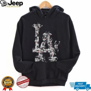 Official LA All Team Back 2 Back Los Angeles Dodgers World Series Champions 2024 2025 MLB shirt