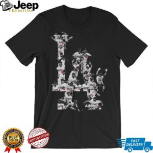 Official LA All Team Back 2 Back Los Angeles Dodgers World Series Champions 2024 2025 MLB shirt