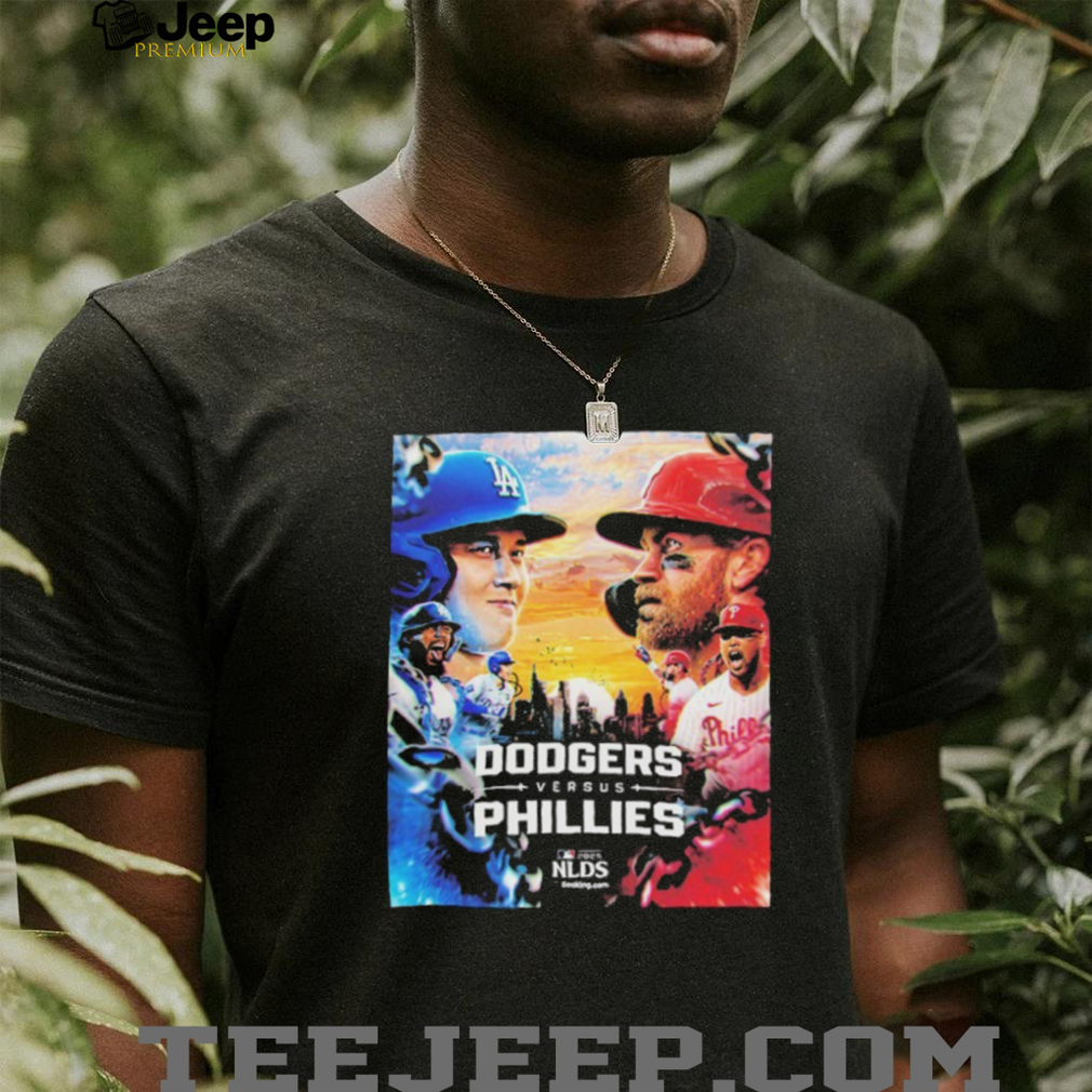Official Los Angeles Dodgers Vs Philadelphia Phillies 2025 MLB NLDS T shirts Official Los Angeles Dodgers Vs Philadelphia Phillies 2025 MLB NLDS T shirts