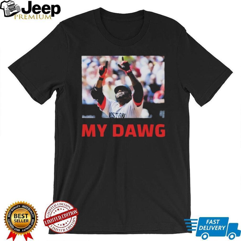 Official Mookie Betts David Ortiz My Dawg World Series Los Angeles Dodgers Boston Red Sox T shirts Official Mookie Betts David Ortiz My Dawg World Series Los Angeles Dodgers Boston Red Sox T shirts