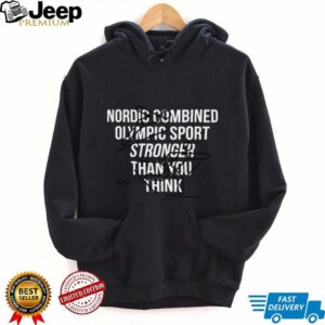 Official Olympic Collection Nordic Combined Graphic Hoodie