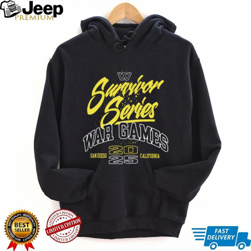 Official Survivor Series 2025 San Diego Text Hoodie Official Survivor Series 2025 San Diego Text Hoodie