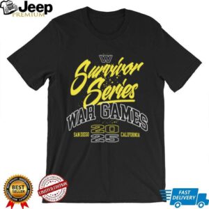 Official Survivor Series 2025 San Diego Text Hoodie