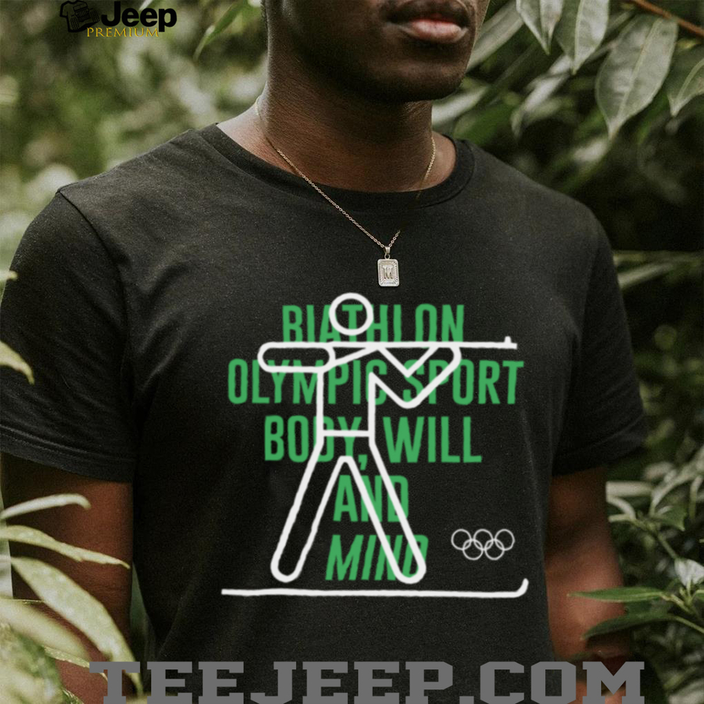 Official The Olympic Collection Biathlon Graphic Hoodie Official The Olympic Collection Biathlon Graphic Hoodie