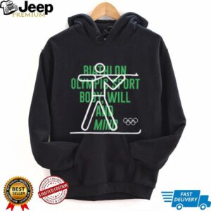 Official The Olympic Collection Biathlon Graphic Hoodie