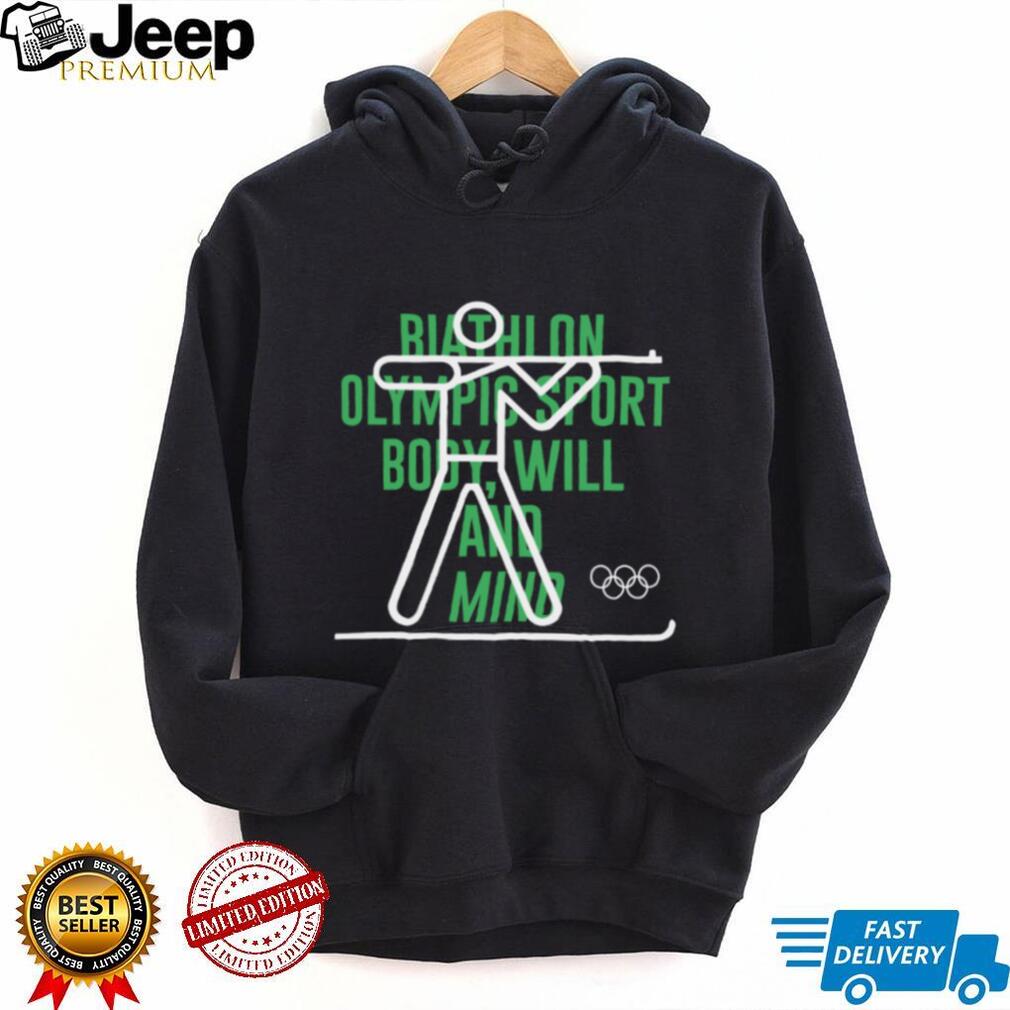 Official The Olympic Collection Biathlon Graphic Hoodie Official The Olympic Collection Biathlon Graphic Hoodie