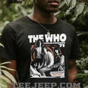 Official The Who Shop The Who Live in Concert Hoodie