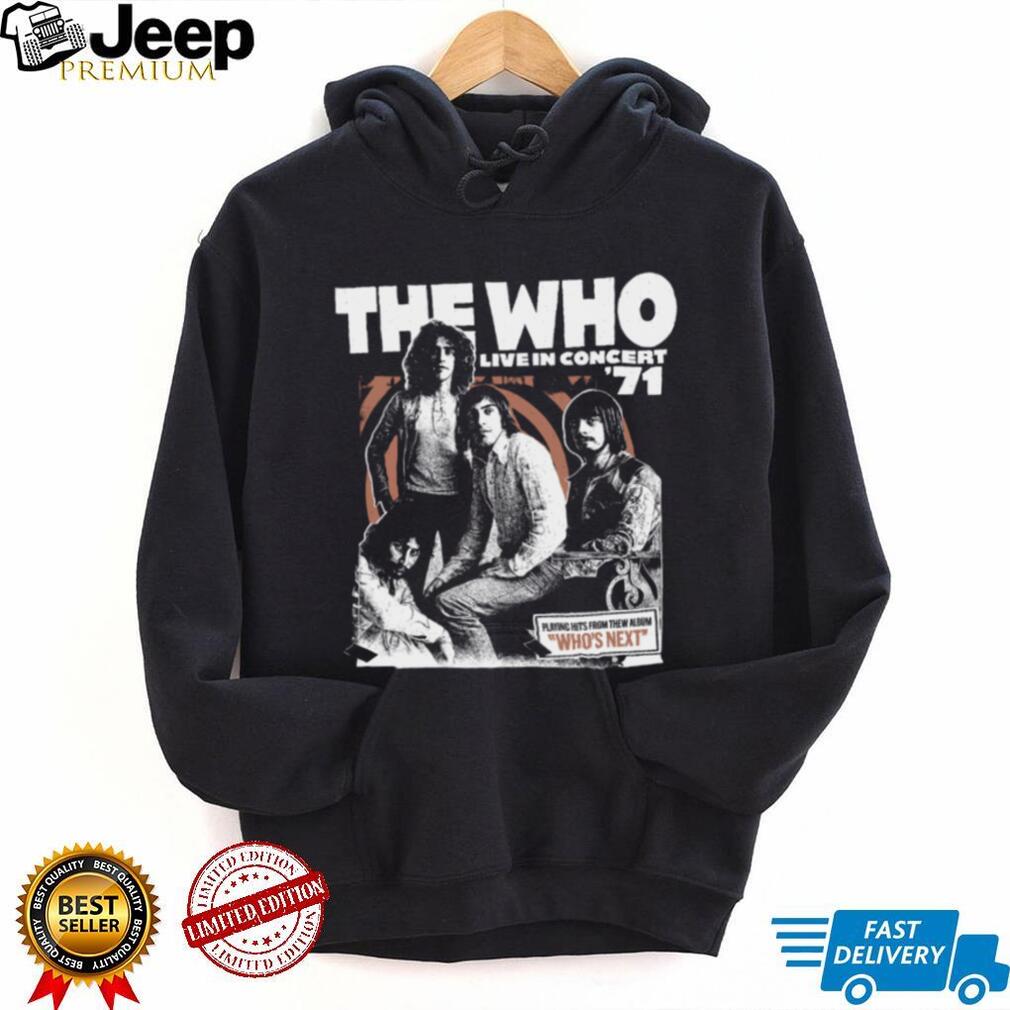 Official The Who Shop The Who Live in Concert Hoodie Official The Who Shop The Who Live in Concert Hoodie