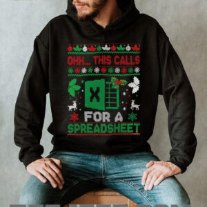 Oh this calls for a Spreadsheet Christmas sweater Excel Sweatshirt