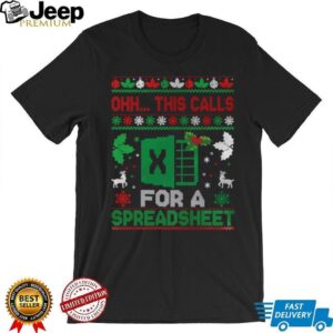 Oh this calls for a Spreadsheet Christmas sweater Excel Sweatshirt