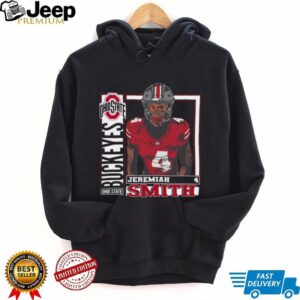 Ohio State Football Retro #4 Jeremiah Smith Buckeyes TShirt