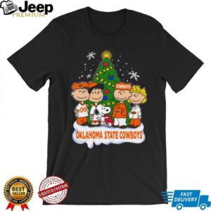 Oklahoma State Cowboys Peanuts Christmas Shirts Oklahoma State Cowboys Peanuts Christmas Shirts
