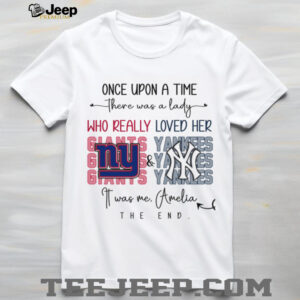 Once Upon A Time A Lady Loved Her Giants and Yankees