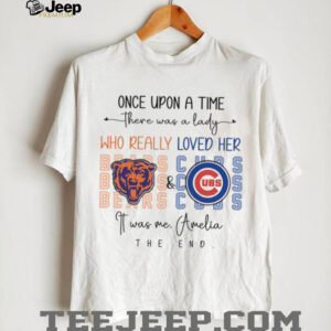 Once Upon a Time, a Lady Loved Her Chicago Teams T Shirt