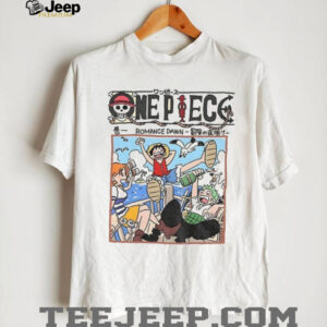 One Piece Monkey D. Luffy Romance Dawn cartoon Japanese shirt