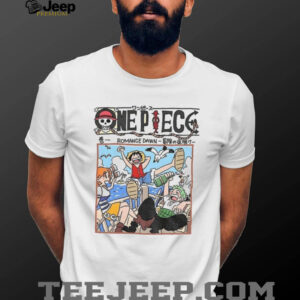 One Piece Monkey D. Luffy Romance Dawn cartoon Japanese shirt