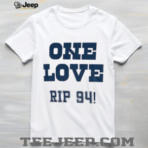 One love RIP 94 Marshawn Kneeland Dallas Cowboys NFL Football 2025 shirt